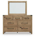 Ridgester Dresser and Mirror - Venta Furnishings (San Antonio,TX)