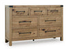 Ridgester Dresser and Mirror - Venta Furnishings (San Antonio,TX)