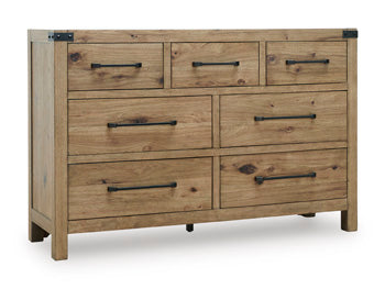 Ridgester Dresser and Mirror - Venta Furnishings (San Antonio,TX)
