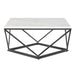 Riko Coffee Table W/ Metal Leg - Venta Furnishings (San Antonio,TX)