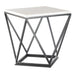 Riko End Table W/ Metal Leg - Venta Furnishings (San Antonio,TX)