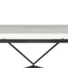 Riko Coffee Table W/ Metal Leg - Venta Furnishings (San Antonio,TX)