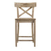 (D680-22) Callista- 24'' Counter Stool- Beach/Natural - Venta Furnishings (San Antonio,TX)