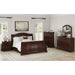 Cameron Cherry Sleigh Bed - Venta Furnishings (San Antonio,TX)