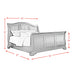 Cameron Cherry Sleigh Bed - Venta Furnishings (San Antonio,TX)