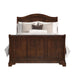 Cameron Cherry Sleigh Bed - Venta Furnishings (San Antonio,TX)