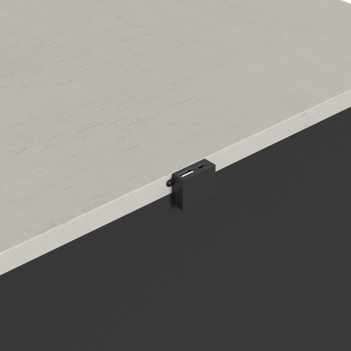 Canterbury 2-Drawer Nightstand with USB