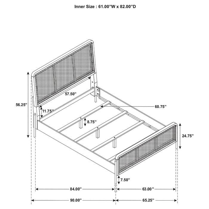 Arini Panel Bed