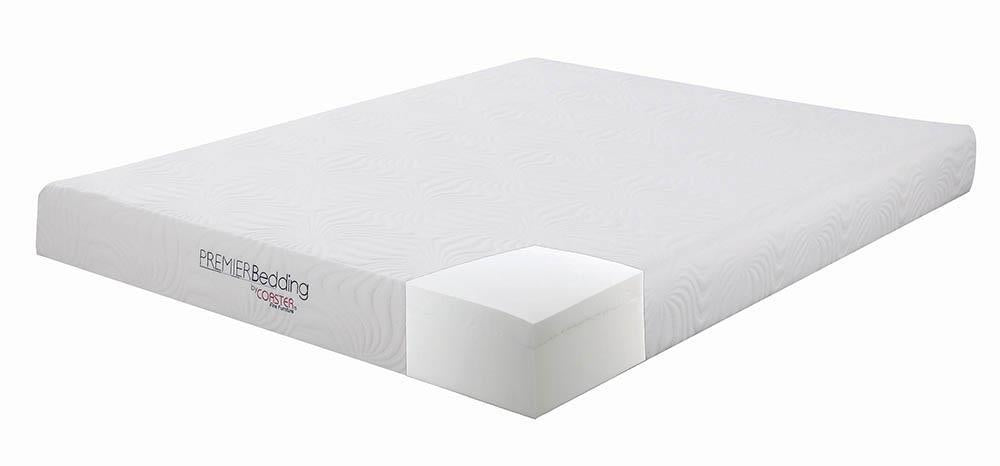 Keegan Queen Memory Foam Mattress White