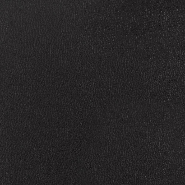 Edenton Upholstered Adjustable Height Bar Stools Black and Chrome (Set of 2) - Venta Furnishings (San Antonio,TX)