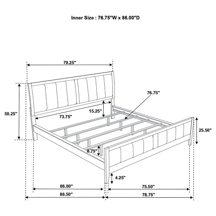 Wilkes Panel Bed