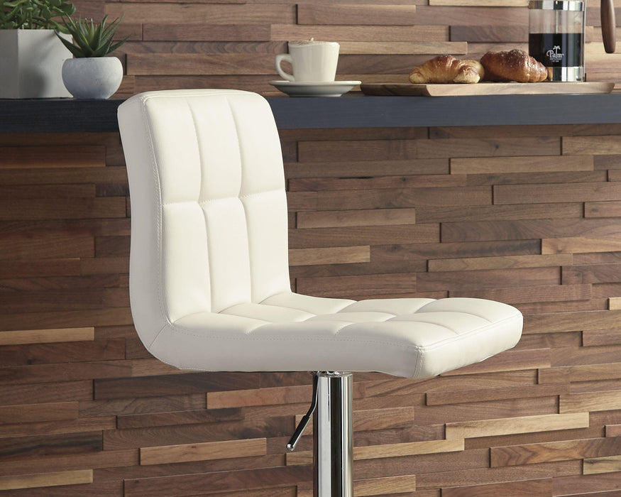 Bellatier Adjustable Height Bar Stool - Venta Furnishings (San Antonio,TX)