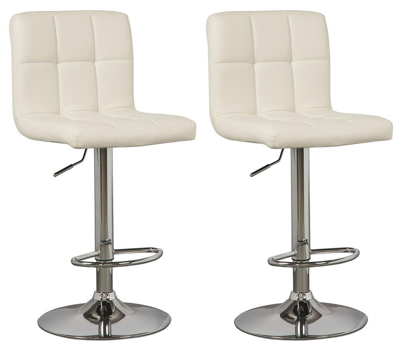 Bellatier Adjustable Height Bar Stool - Venta Furnishings (San Antonio,TX)