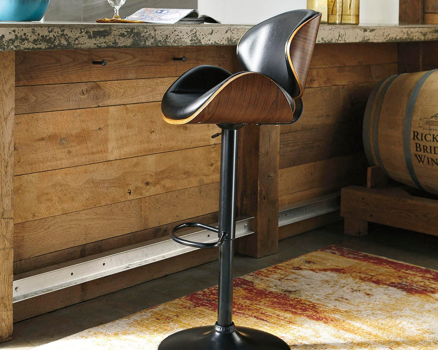 Bellatier Adjustable Height Bar Stool - Venta Furnishings (San Antonio,TX)