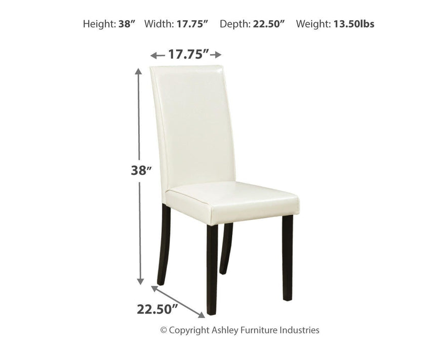Kimonte Dining Chair - Venta Furnishings (San Antonio,TX)