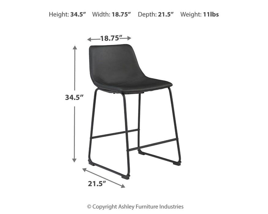 Centiar Counter Height Bar Stool - Venta Furnishings (San Antonio,TX)