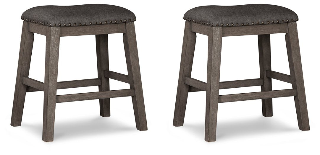 Caitbrook Counter Height Upholstered Bar Stool - Venta Furnishings (San Antonio,TX)