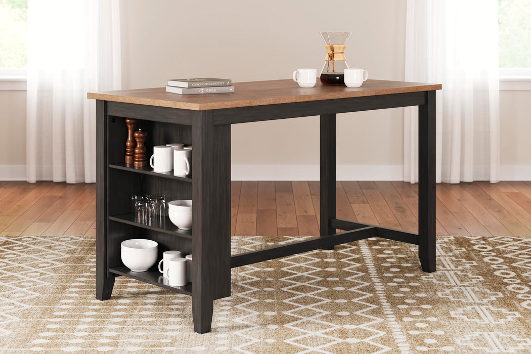 Gesthaven Counter Height Dining Table - Venta Furnishings (San Antonio,TX)