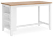 Gesthaven Counter Height Dining Table - Venta Furnishings (San Antonio,TX)