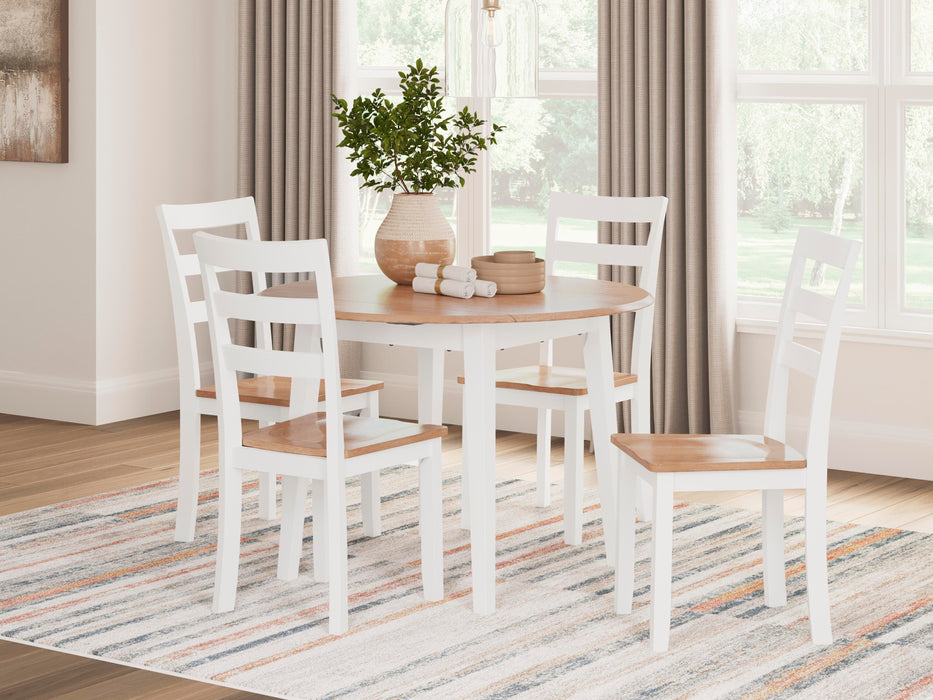Gesthaven Dining Drop Leaf Table - Venta Furnishings (San Antonio,TX)