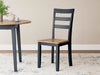 Gesthaven Dining Chair - Venta Furnishings (San Antonio,TX)