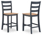 Gesthaven Counter Height Barstool - Venta Furnishings (San Antonio,TX)