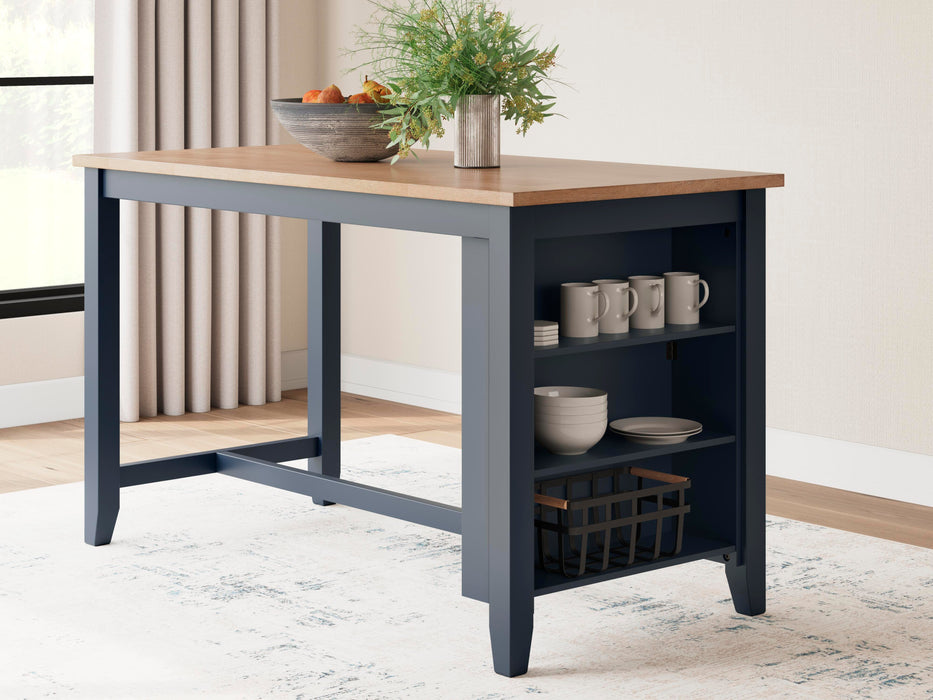 Gesthaven Counter Height Dining Table - Venta Furnishings (San Antonio,TX)