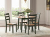 Gesthaven Dining Drop Leaf Table - Venta Furnishings (San Antonio,TX)