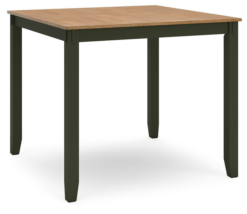 Gesthaven Counter Height Dining Table and 4 Barstools (Set of 5) - Venta Furnishings (San Antonio,TX)