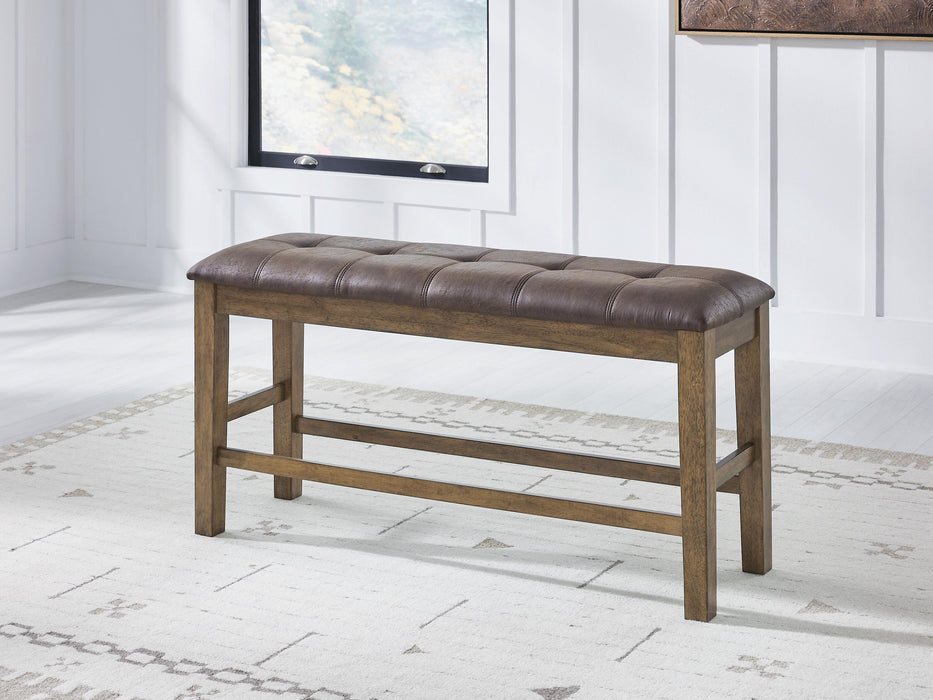 Urbinforte Counter Height Dining Bench - Venta Furnishings (San Antonio,TX)