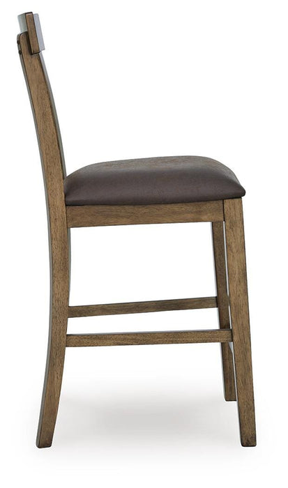 Urbinforte Counter Height Barstool - Venta Furnishings (San Antonio,TX)