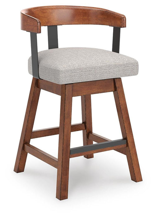 Ralene Counter Height Barstool (Set of 2) - Venta Furnishings (San Antonio,TX)