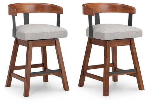 Ralene Counter Height Barstool (Set of 2) - Venta Furnishings (San Antonio,TX)