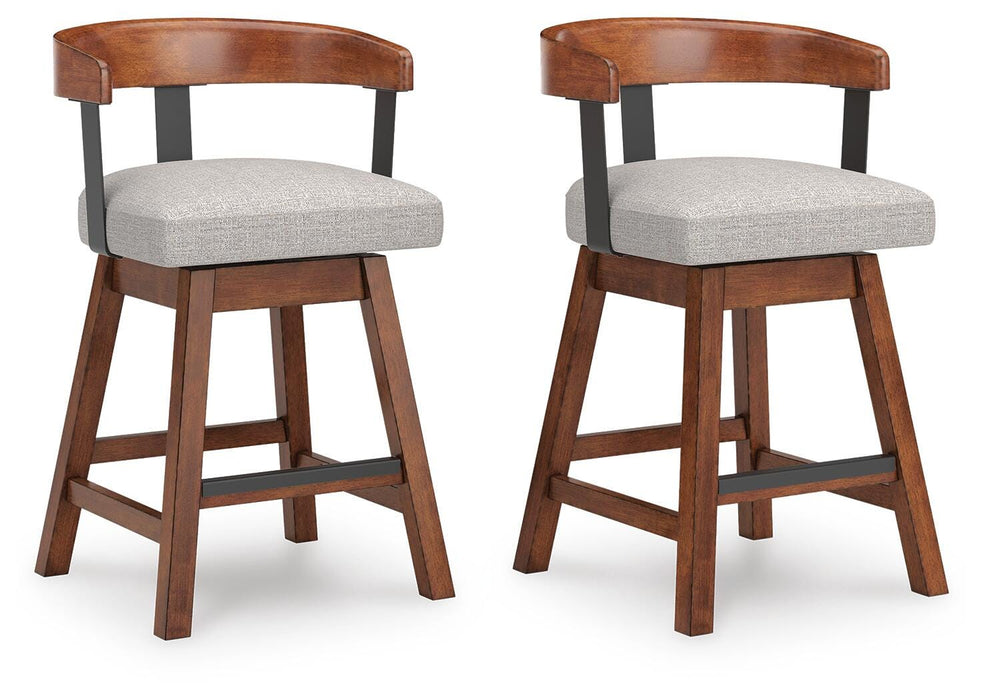 Ralene Counter Height Barstool (Set of 2) - Venta Furnishings (San Antonio,TX)