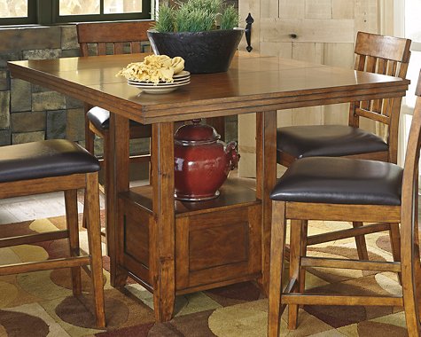 Ralene Counter Height Dining Extension Table - Venta Furnishings (San Antonio,TX)