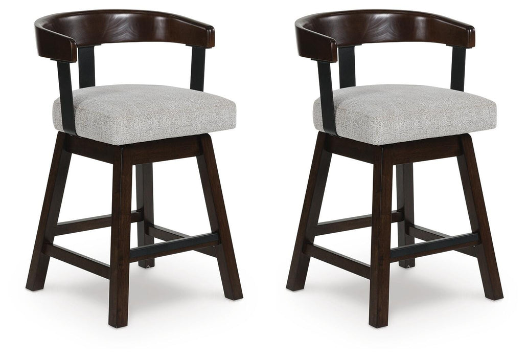 Haddigan Counter Height Barstool (Set of 2) - Venta Furnishings (San Antonio,TX)