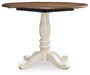 Wirloni Dining Drop Leaf Table - Venta Furnishings (San Antonio,TX)