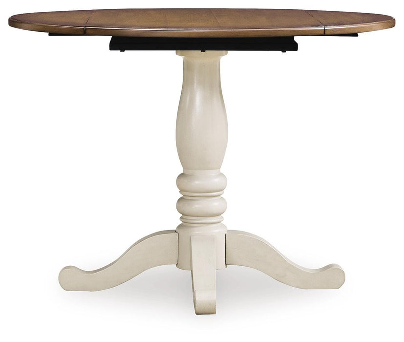 Wirloni Dining Drop Leaf Table - Venta Furnishings (San Antonio,TX)