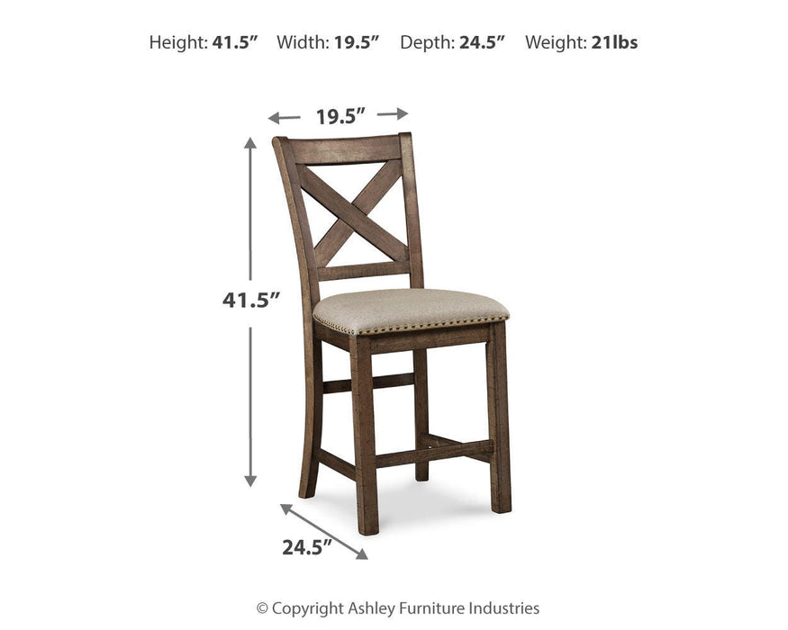 Moriville Counter Height Dining Set - Venta Furnishings (San Antonio,TX)