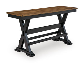Wildenauer 48" Counter Height Bench - Venta Furnishings (San Antonio,TX)