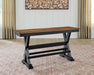 Wildenauer 48" Counter Height Bench - Venta Furnishings (San Antonio,TX)