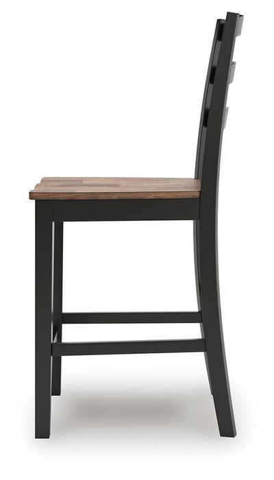 Wildenauer Counter Height Barstool - Venta Furnishings (San Antonio,TX)