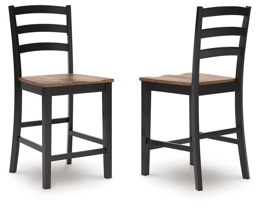 Wildenauer Counter Height Barstool - Venta Furnishings (San Antonio,TX)