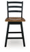 Wildenauer Counter Height Swivel Barstool - Venta Furnishings (San Antonio,TX)