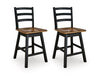Wildenauer Counter Height Swivel Barstool - Venta Furnishings (San Antonio,TX)