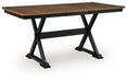 Wildenauer Counter Height Butterfly Extension Table - Venta Furnishings (San Antonio,TX)
