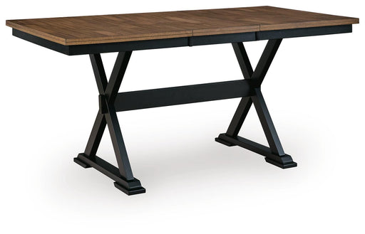 Wildenauer Counter Height Butterfly Extension Table - Venta Furnishings (San Antonio,TX)