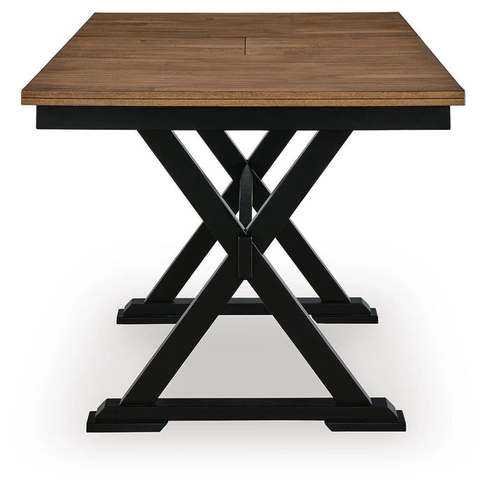 Wildenauer Counter Height Butterfly Extension Table - Venta Furnishings (San Antonio,TX)