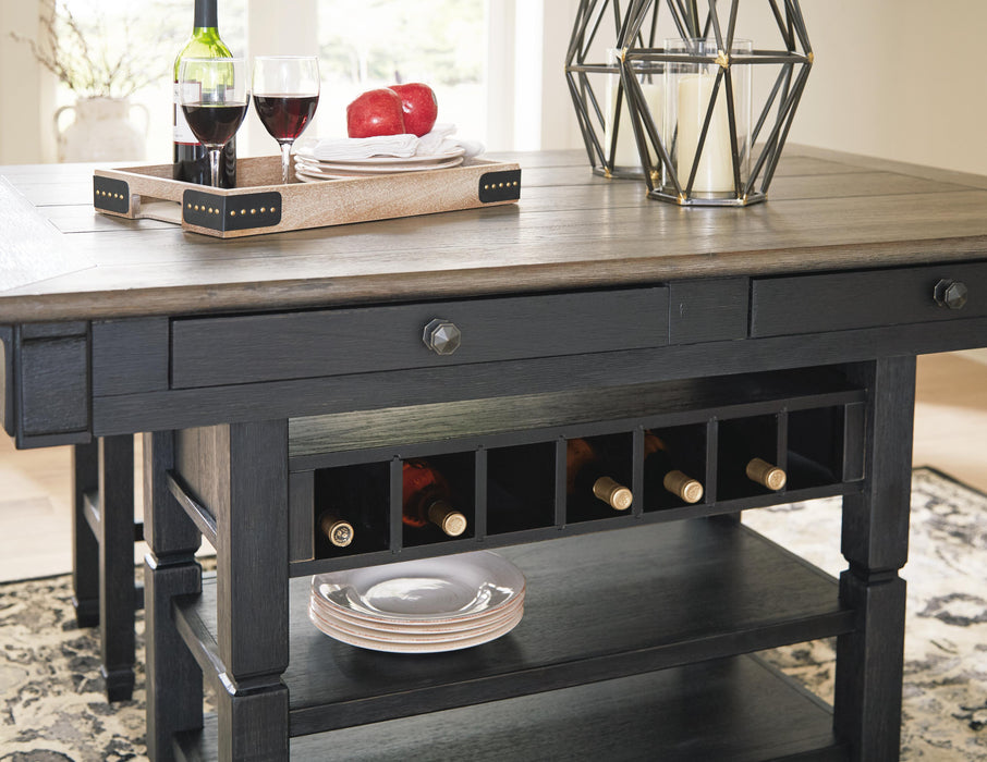Tyler Creek Counter Height Dining Set - Venta Furnishings (San Antonio,TX)