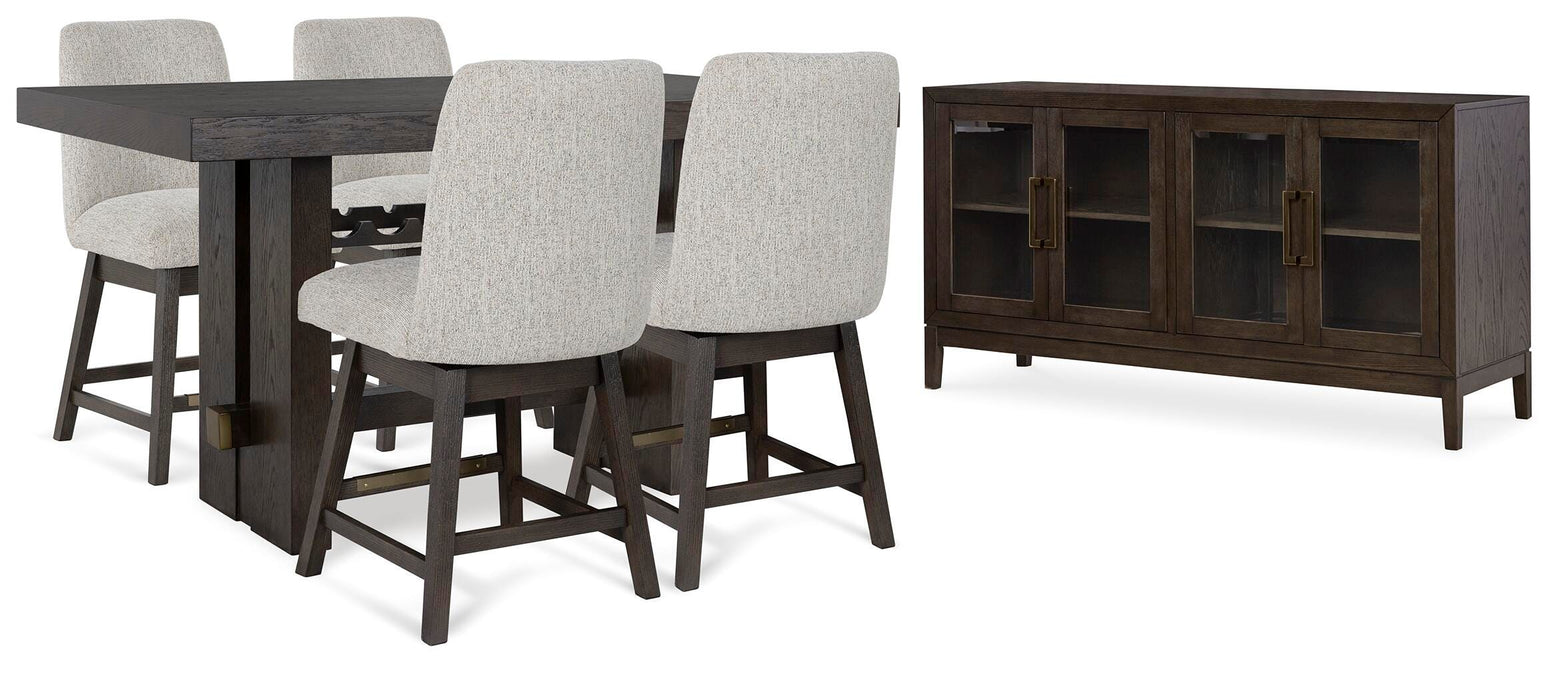 Burkhaus Dining Room Set - Venta Furnishings (San Antonio,TX)